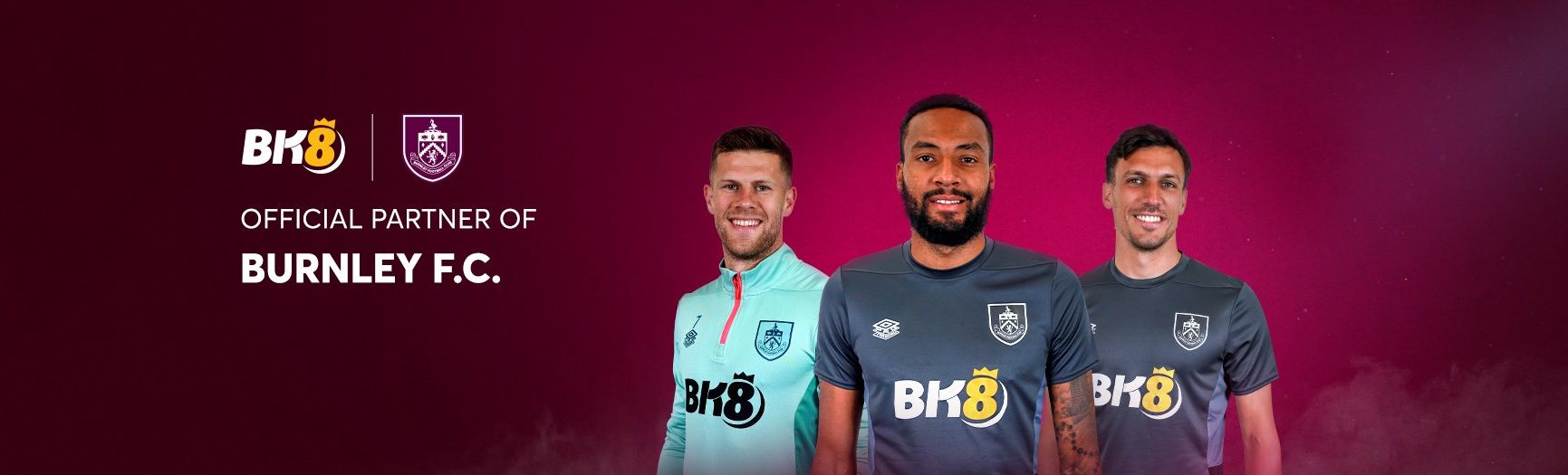 bet88828 là đối tác chính thức của câu lạc bộ bóng đá Burnley